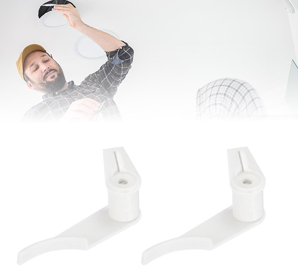 3Mm Lamp Shade Clips for Ceiling Flush Mount, 10Pairs Fixed Buckle Light Fixture image number 4