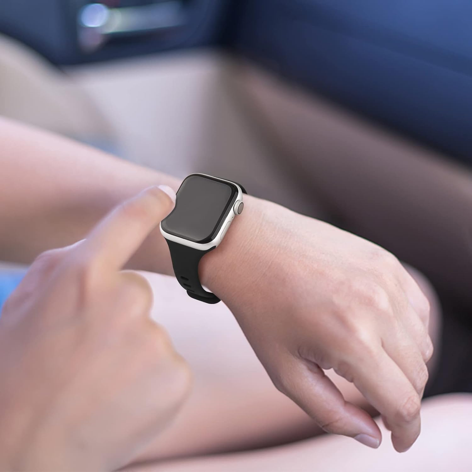 Leonids 6 Pack Slim Bands for Apple Watch Band 49Mm 46Mm 45Mm 44Mm 42Mm 41Mm 40Mm 38Mm for Women Men, Soft Silicone Sport Strap for Iwatch Ultra 2/1 SE 2/1 Series 10 9 8 7 6 5 4 3 2 1 image number 2