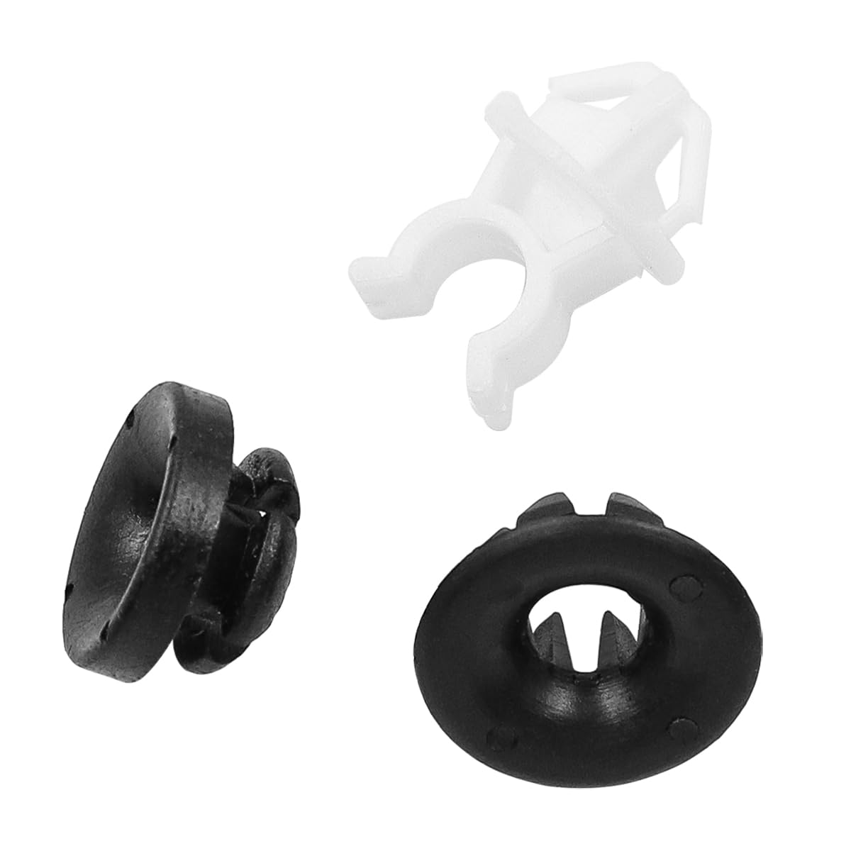 30 PCS NUZAMAS Hood Prop Rod Holder Black White Hood Rod Clip Engine under Cover Splash Suction Shield Car Hood Rod Holder Suction 91503-SS0-003 for Most Automobile image number 5