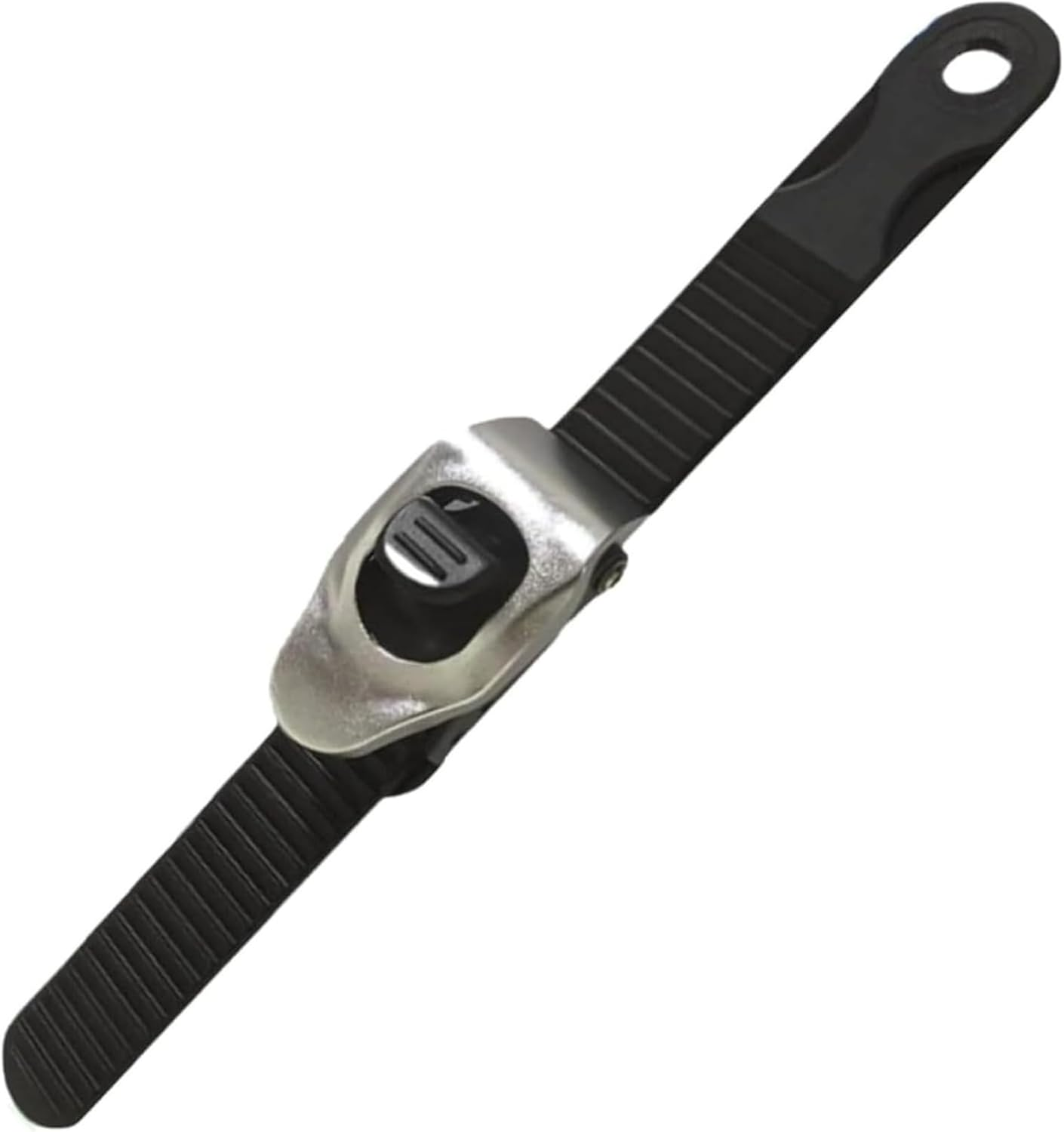 Heavy-Duty Stainless Steel Grip Lock Straps, Reusable Adjustable Locking Belt with Metal Buckle, Strong Ratchet Tie down Straps for Luggage, Cargo, Bikes, and Daily Use (8Psc)