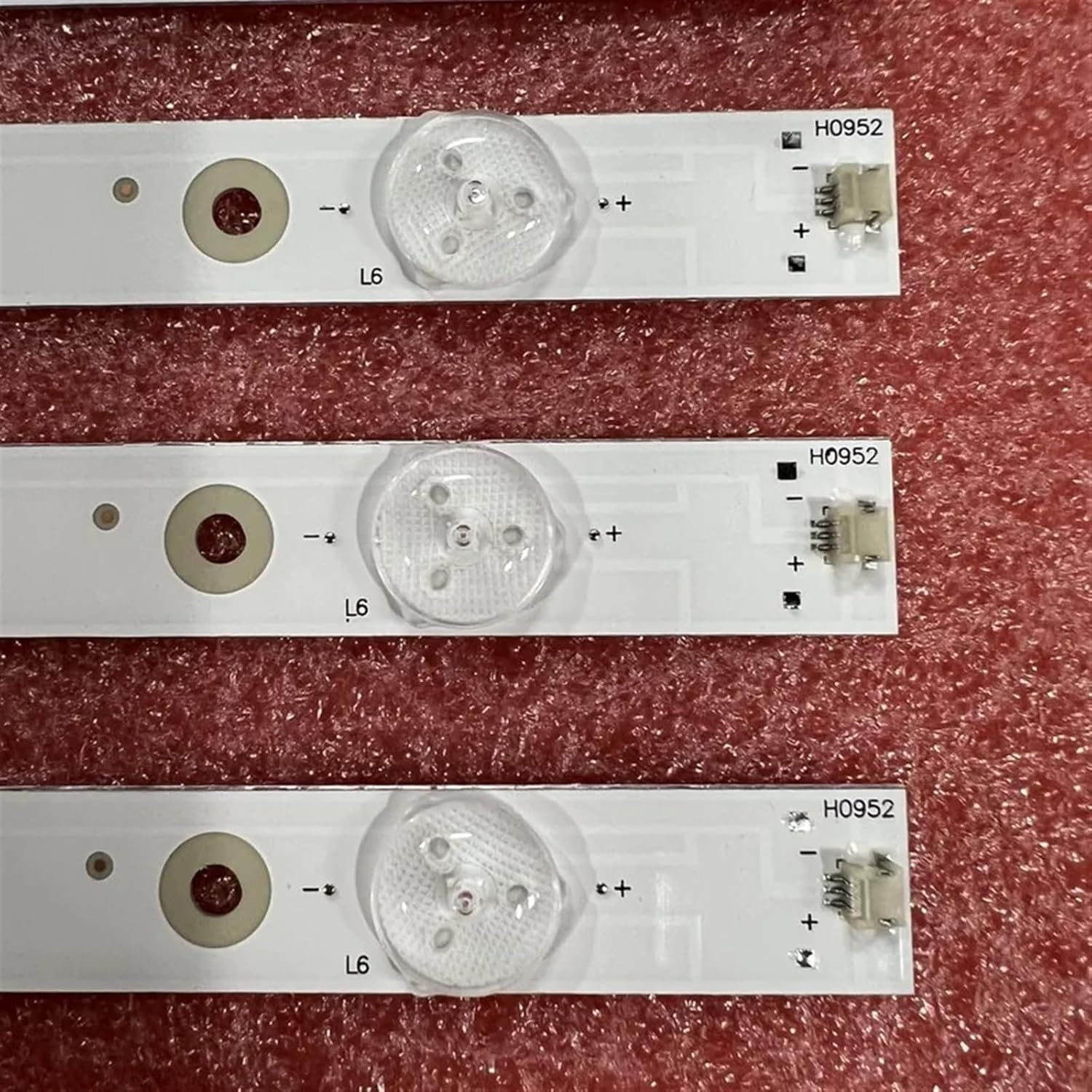 LED Backlight Strips 6LED for TV LC-65CUG8052E LC-65CUG8062E LC-65UI7252K RF-AJ650E30-0601S-01 A4 LY.2Q903G001 LSC650FN04 image number 1