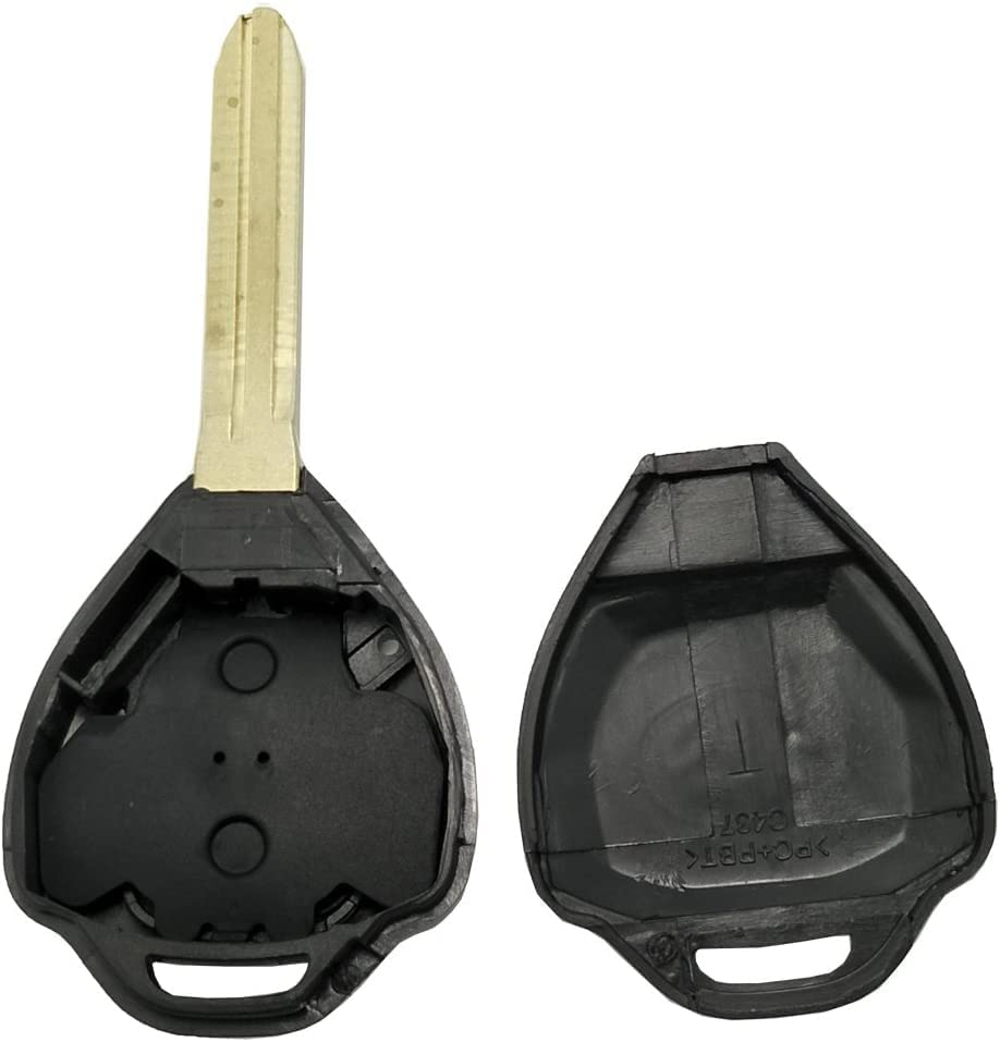Tavice Key Shell Compatible with Toyota Rav4 Corolla Camry Prado 2 Button Remote image number 1