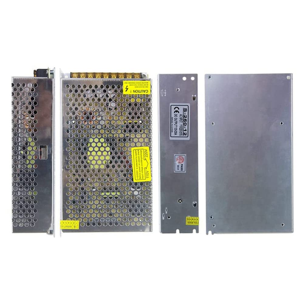 MEOXPAZ DC 12V 20A 240W Power Supply Transformer Switch AC 110V / 220V to DC 12V 20Amp Switching Adapter Converter LED(20A) image number 4