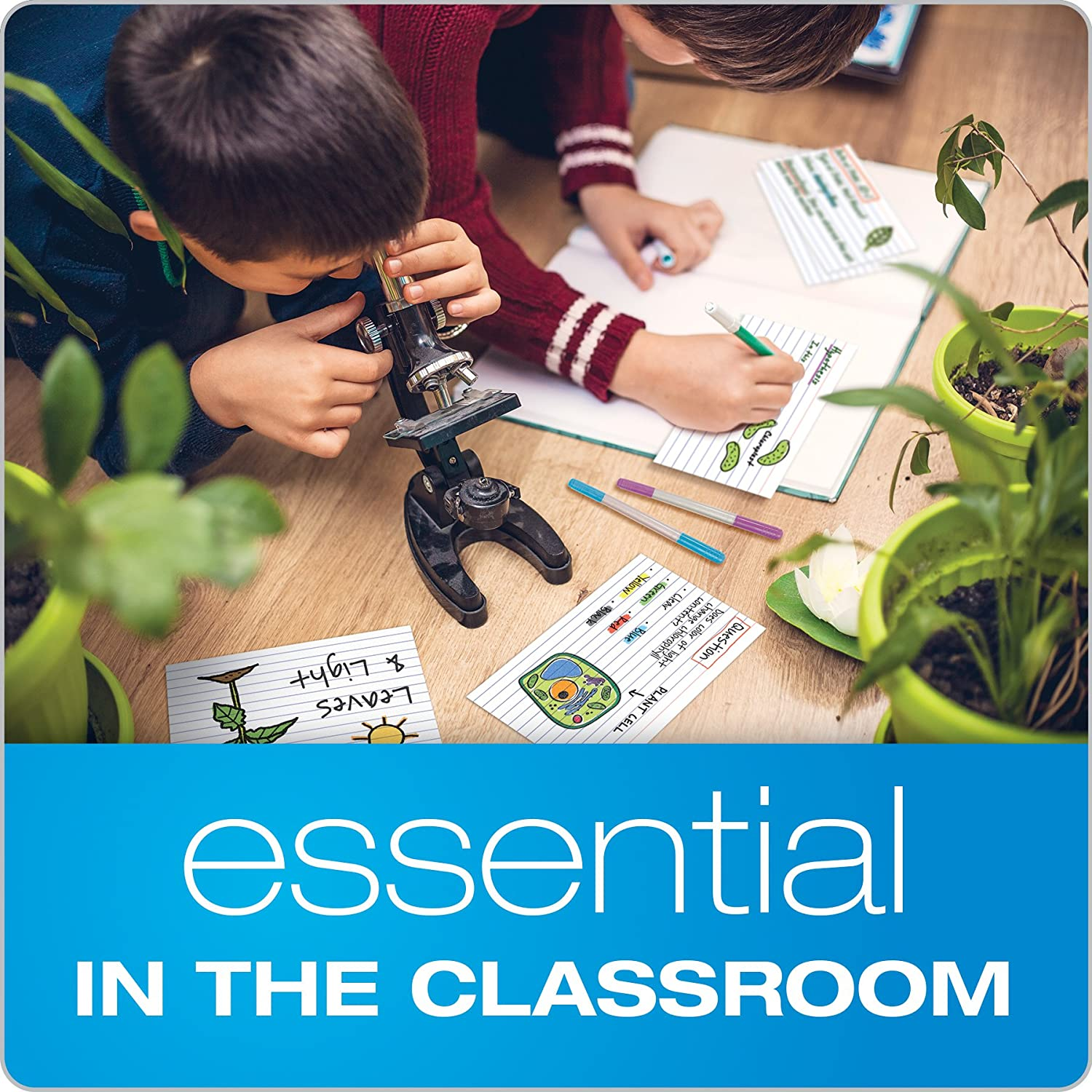 Oxford Ruled Index Cards, 3" X 5", White, Lined Index Flashcards, 300 per Pack (10022) image number 1