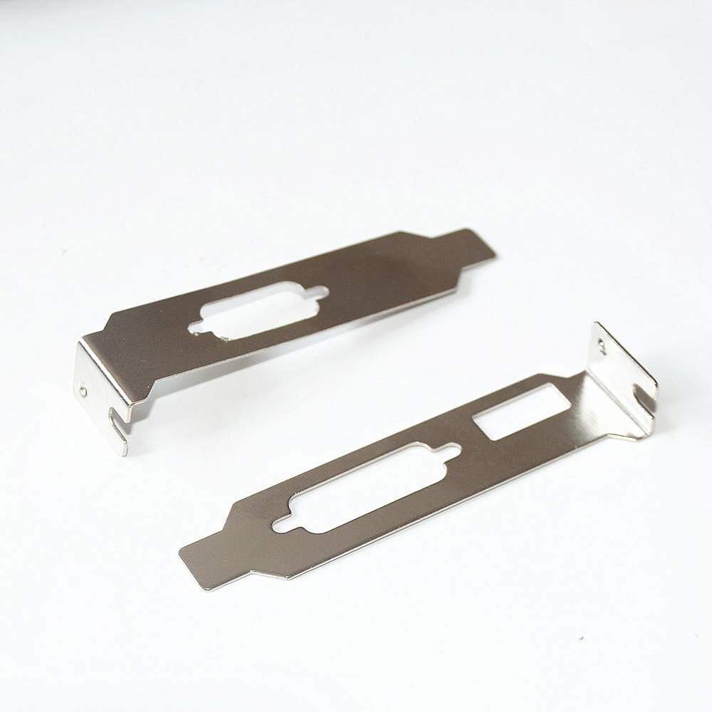 Low Profile Half Height Bracket HDMI + DVI + VGA for ATI Nvidia Video Graphics Card image number 3
