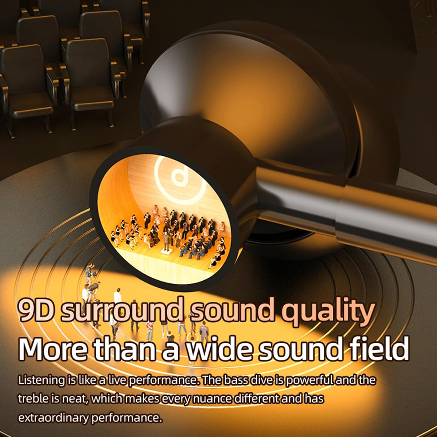 Wireless Neckband Earbuds, Digital Display Neck Wireles Earphones With, Curved Silicone Collar, Noise Reduction Feature, Ideal for Women during Travel, Workouts, Commutes, Outdoor Use