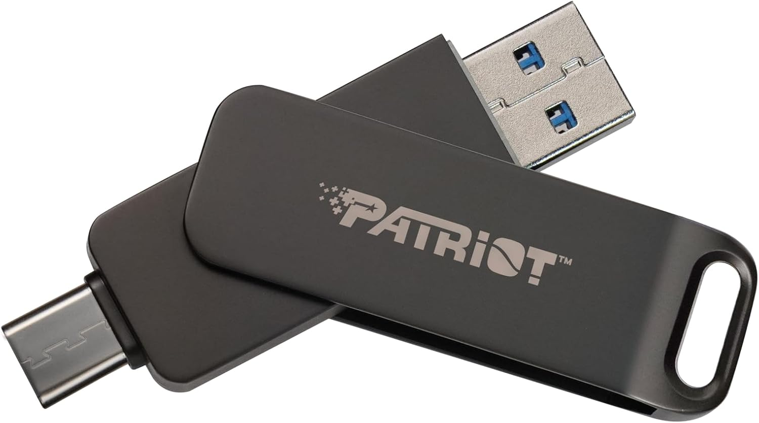 Patriot Rage R550 1TB USB 3.2 Gen 1 Type-A+C Flash Drive - Thumb Drive - Pen Drive - PE1TR550DSAD image number 2