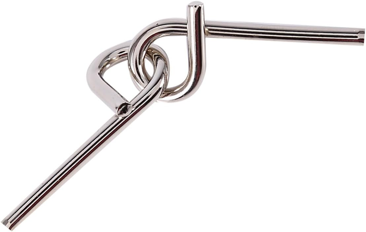 Denash Mind Game, No Deformation Magic Trick Rustfree Educational Toy for Adult Children'S Creative Thinking to Improve IQ image number 4