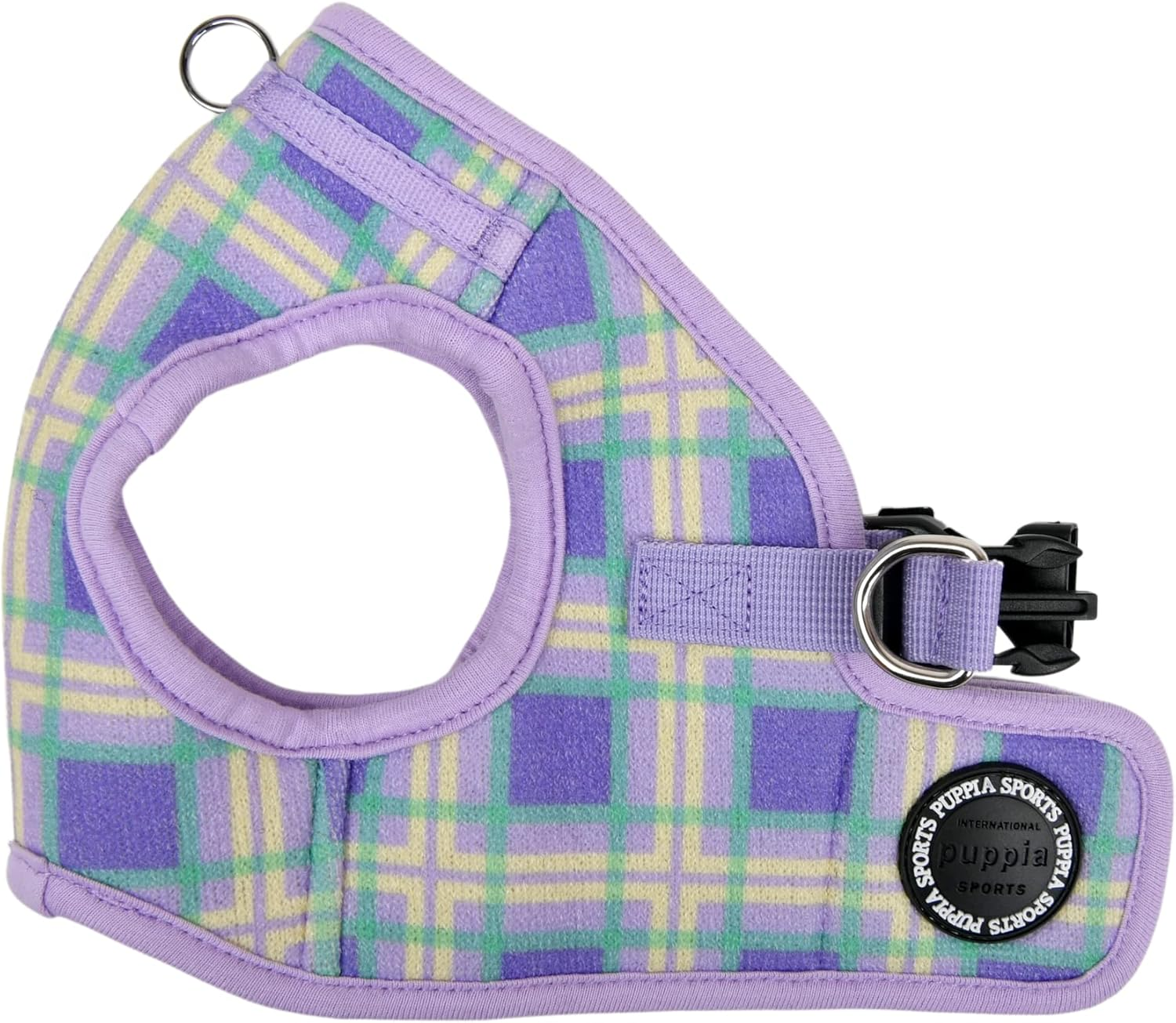Puppia Spring and Summer Fashion Step-In Vest Dog Harness, Violet_Jaylen, Medium image number 6