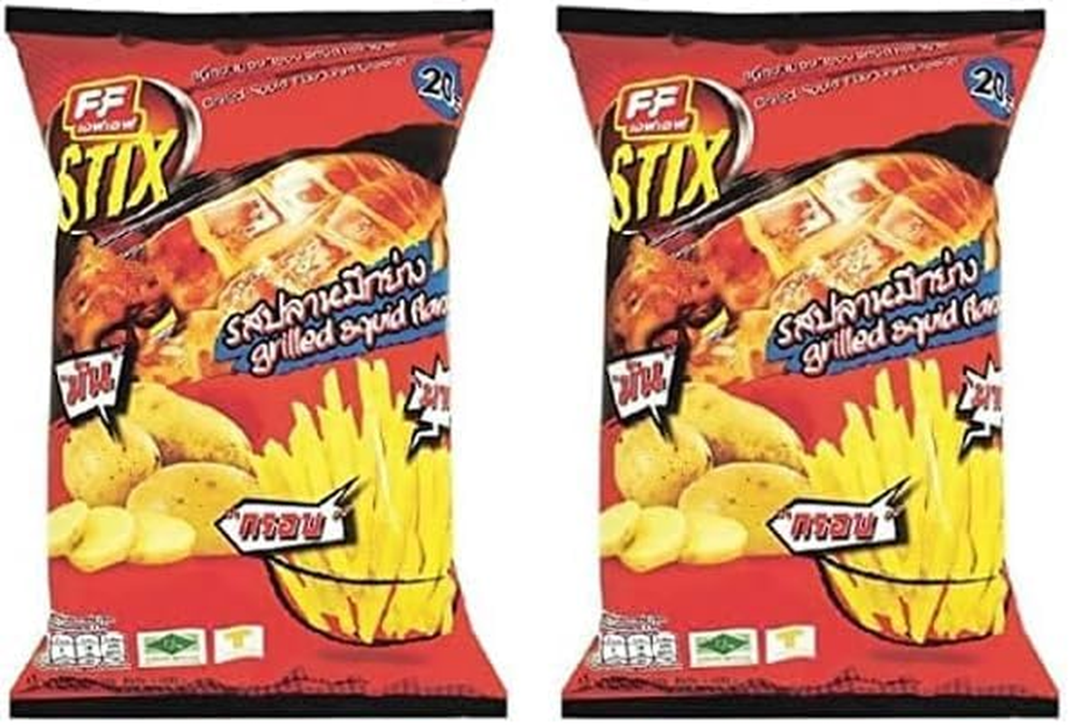 Fashion Food Stix Grilled Squid Flavoured Cracker 65 G