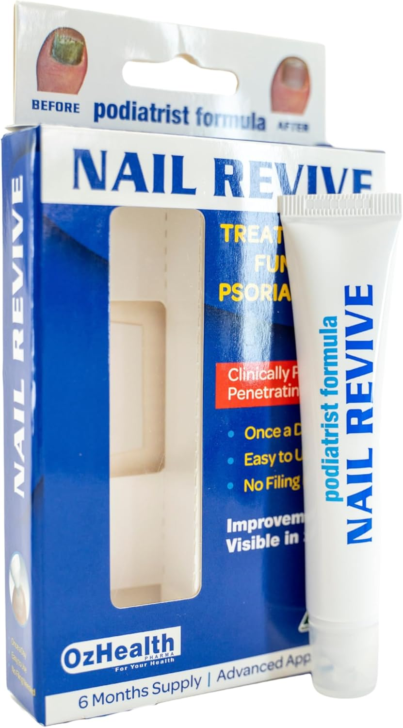 Ozhealth Podiatrist Formula Nail Revive, 20Ml | Fast-Acting Fungal Nail Treatment for Discoloured Nails image number 3