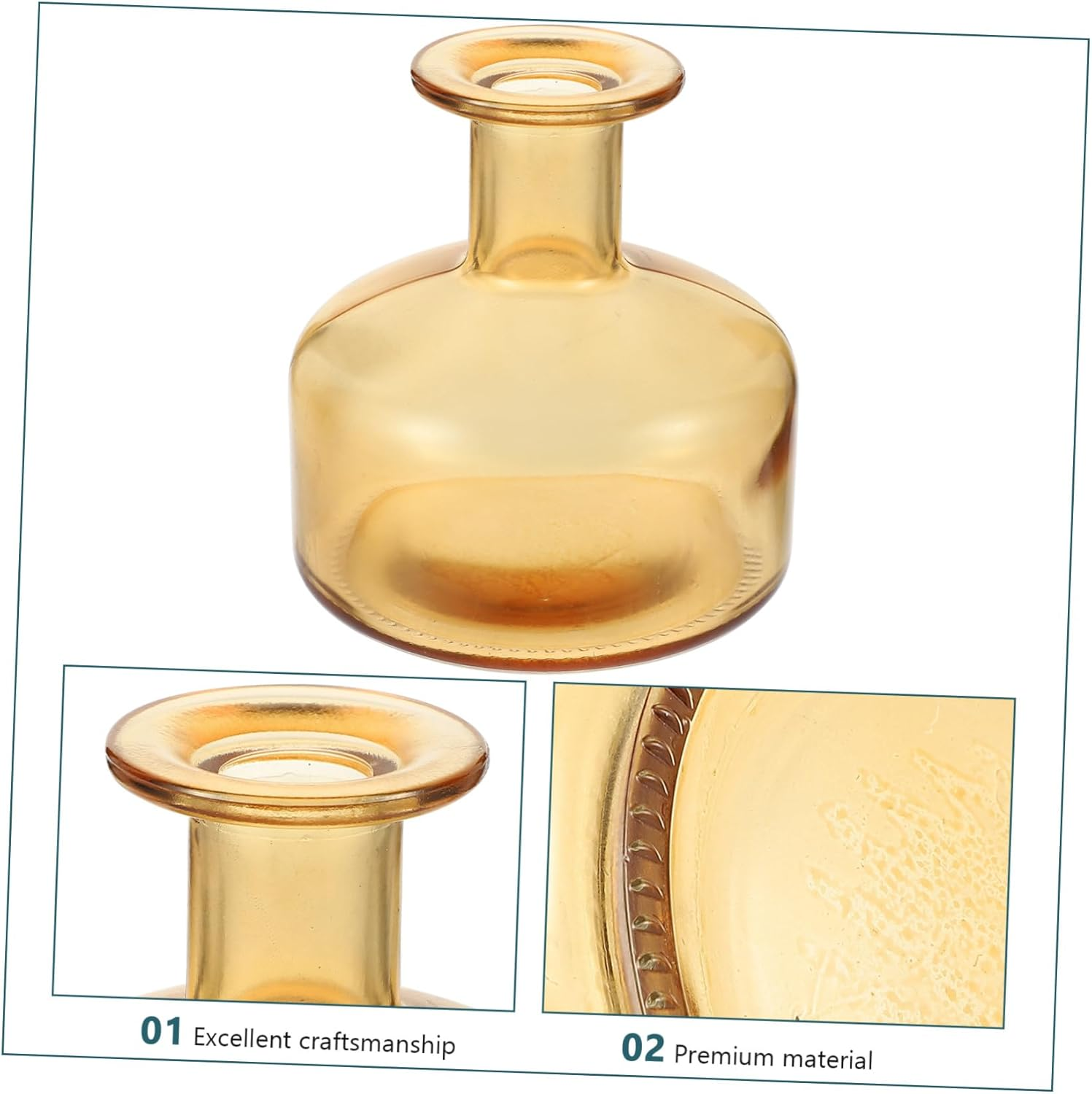 STOBAZA 2Pcs Aroma Diffuser Scent Diffuser for Desk Aromatherapy Bottles Fragrance Bottle Random Color image number 1