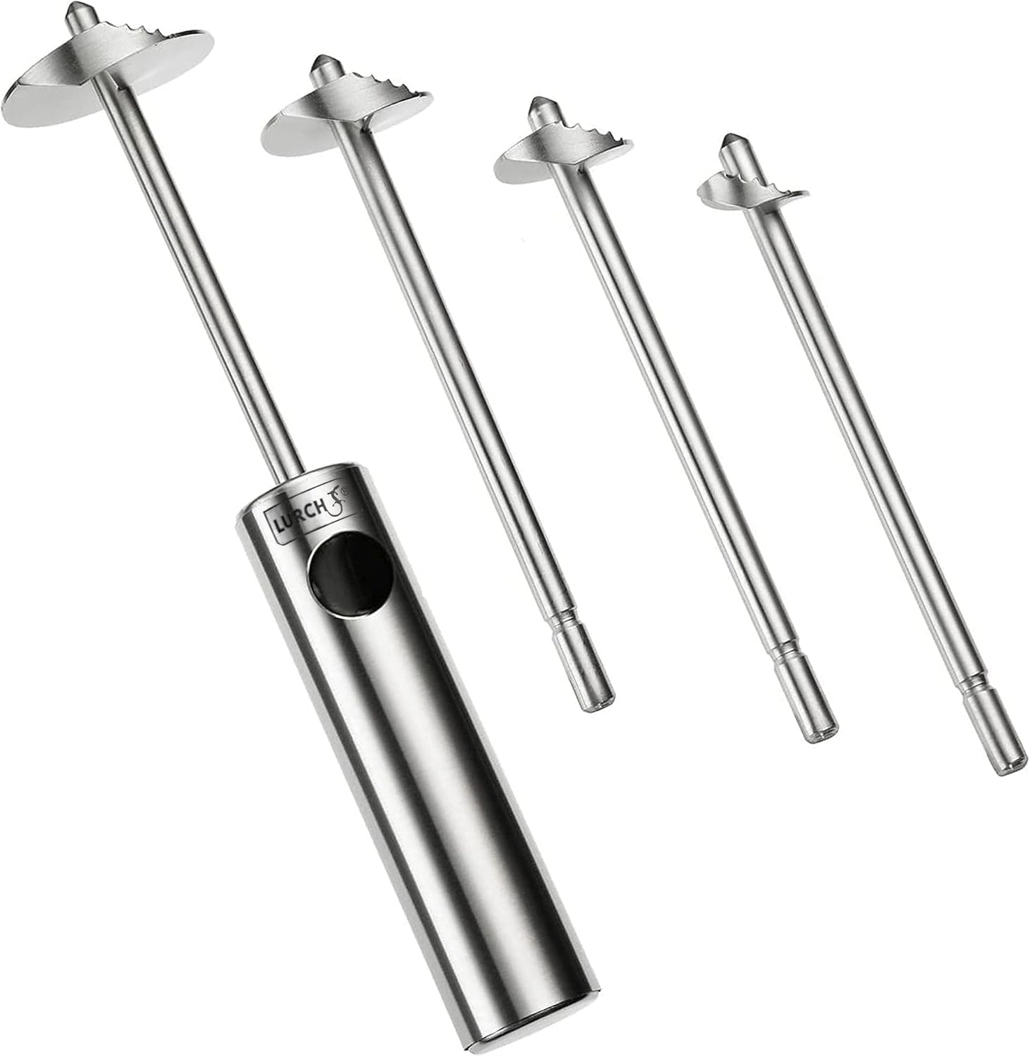 LURCH New Veggie Drill Twister Vegetable Fruit Corer Hollow Fill Stainless Steel image number 4