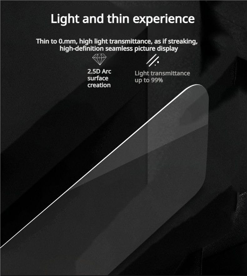 For 2024 Ford Ranger Screen Protector for 2024 Ford Ranger Lariat/Raptor 12"Navigation Display, Scratch Resistant for Ford 2023 Ranger Screen Protector 12 Inch Radio Screen Protective Film (12 Inch) image number 4