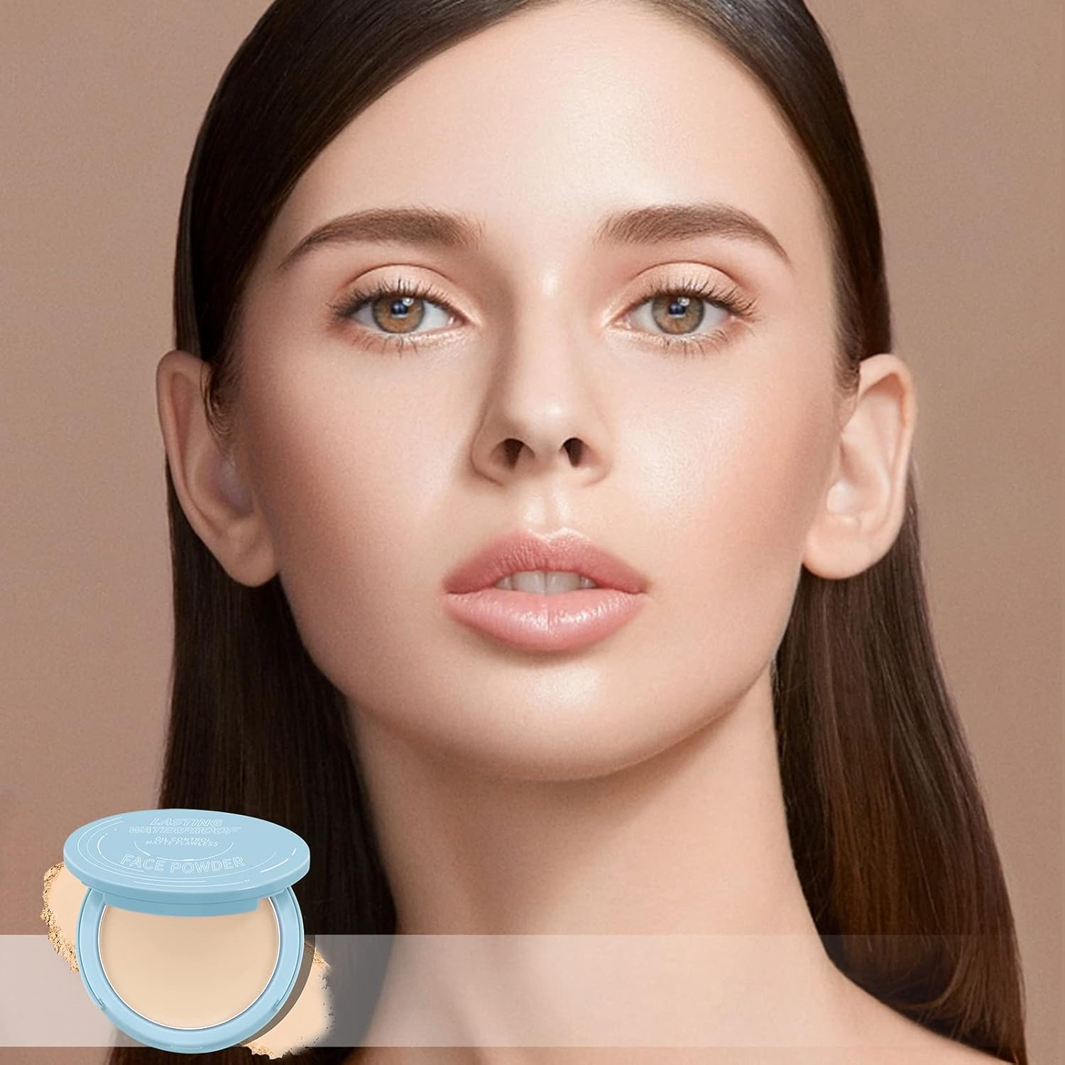 Boobeen Matte Setting Powder, Poreless Finishing Powder, Translucent, Lightweight, Compact Pressed Baking Powder,Creates Soft Focus Effect image number 5