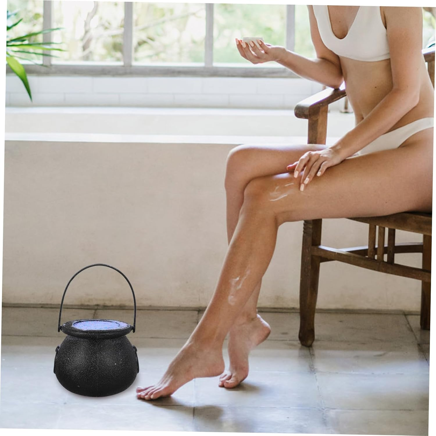 Healvian 2 Pcs Halloween Bath Toys Bathing Salt Balls Shower Balls Cozy Bathroom Decor image number 4