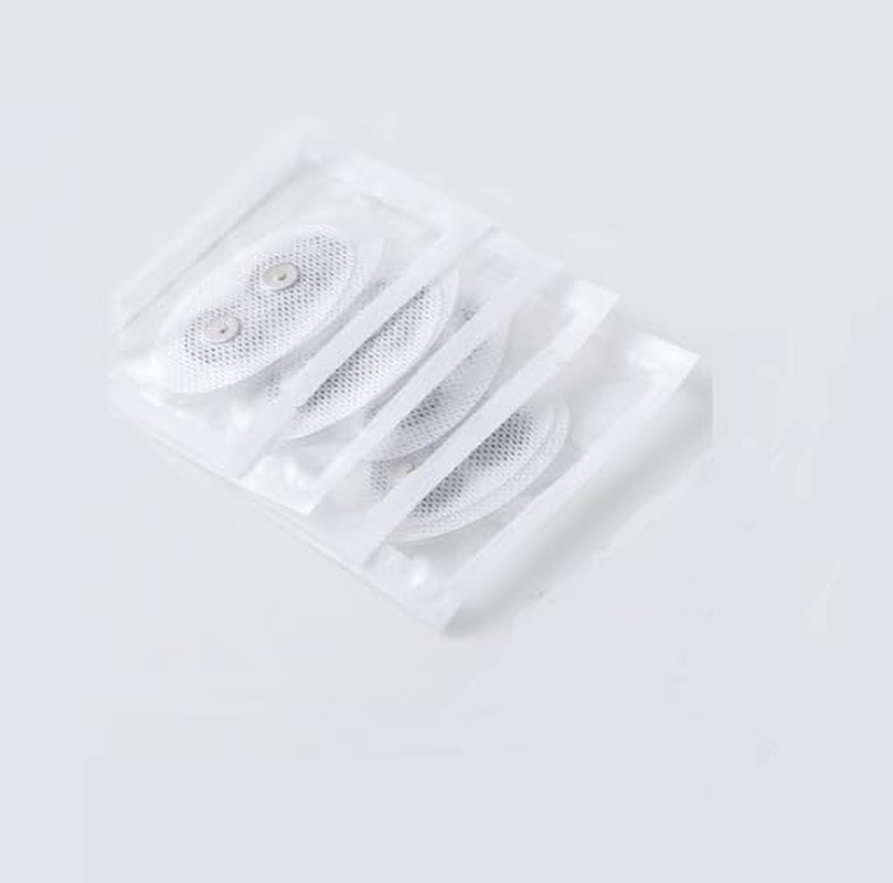 Electrode Pads (10 Pcs) Are Suitable for Electric Sleep Apnea Devices, Providing a Comfortable Anti-Snoring Solution for Optimal Sleep. Suitable for Both Men and Women, They Are Safe, Effective, and Easy to Use (White).