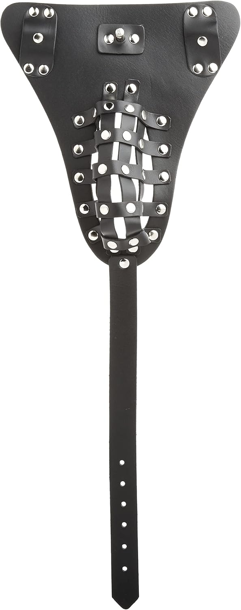 Strict Leather the Safety Net Leather Male Chastity Belt with Anal Plug Harness image number 2