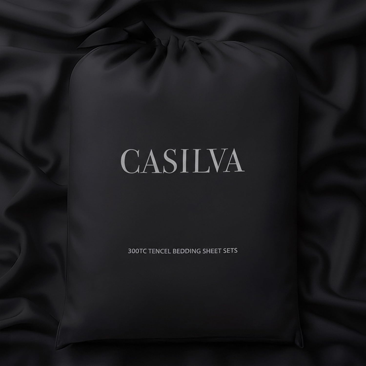 CASILVA Eucalyptus Sheets - Infused with Silver for Anti-Odor, Softer than Silk Fibers, More Cooling than Cotton - Perfect for Hot Sleepers & Sensitive Skin - 100% Tencel Lyocell - King Sheet Set