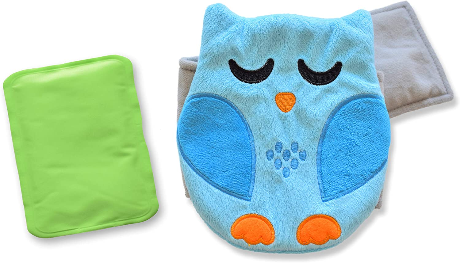 Baby Colic, Gas and Upset Stomach Relief &ndash; Belly Hugger &ndash; a Soothing Warmth Combined with Gentle Compression (Blue)