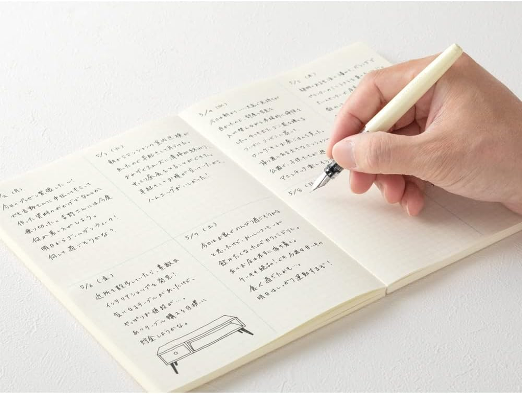 DESIGNPHIL 15311006 Midori Notebook, MD Notebook, Journal, A5, Block Ruled A image number 4