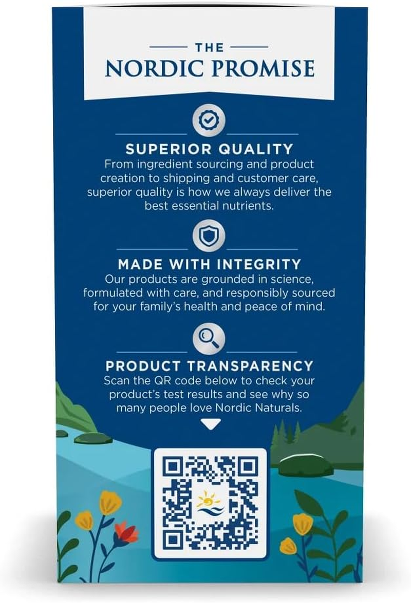 Nordic Naturals Lemon Flavour Arctic Cod Liver Oil 90 Soft Gels image number 3