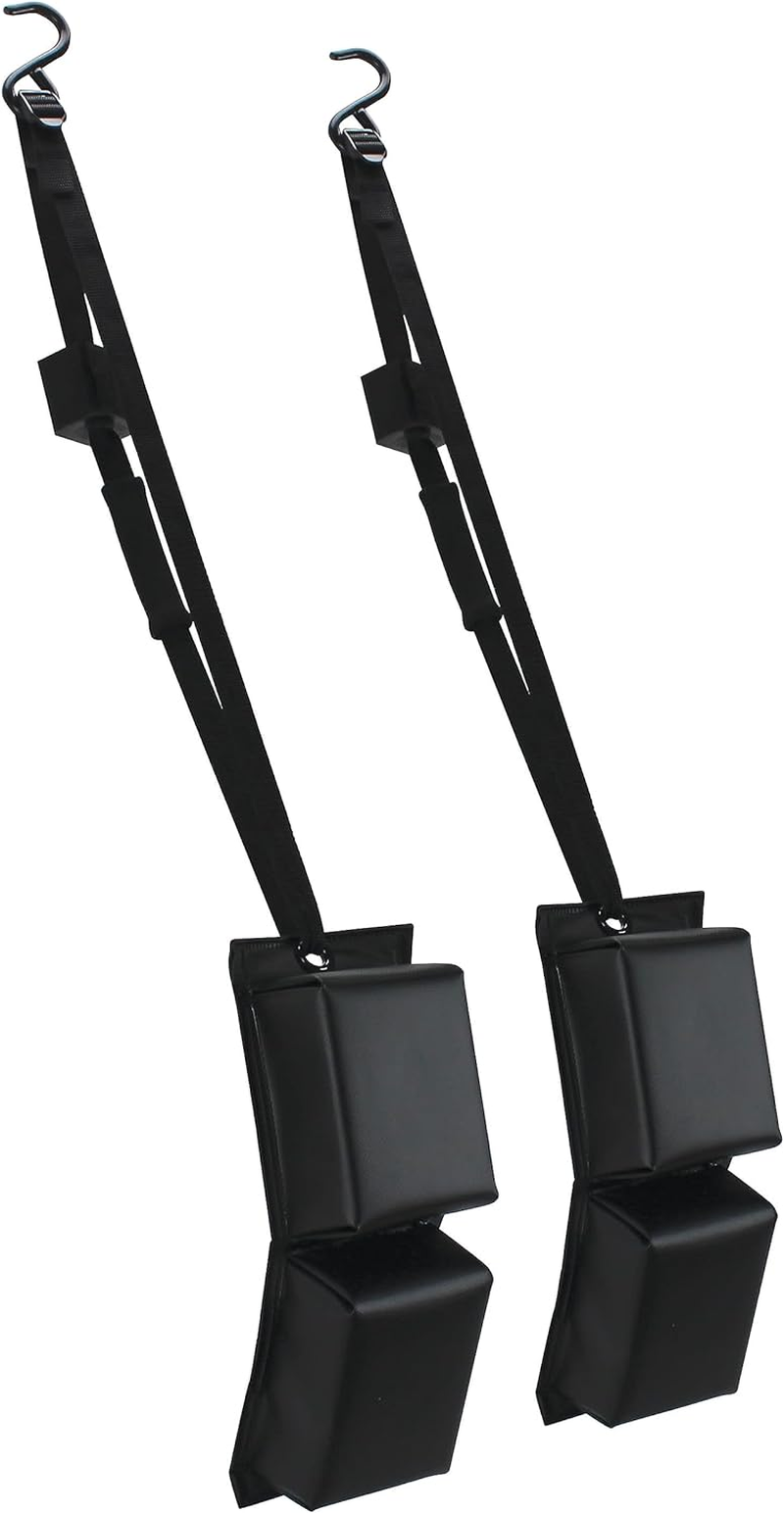 Extreme Max 3006.7270 Boattector PWC Contour Fender with Hook & Strap Set with Adjustable Straps for Easy Secure Installation - 2-Pack image number 1