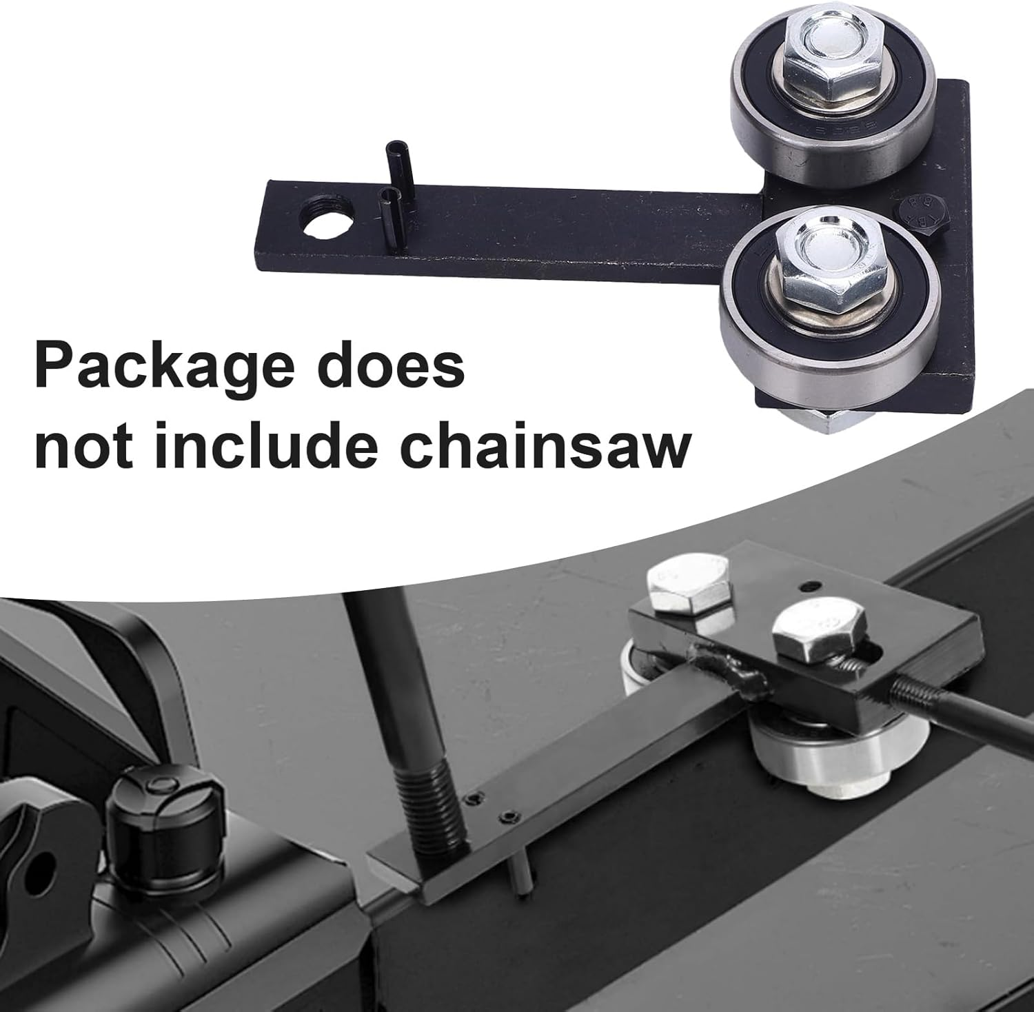 Chainsaw Bar Rail Tightening Repair Tool, Steel and Iron Bar Rail Closer Tool Adjustable, Chainsaw Bar Rail Closing Adjuster Tool for Chain Grinding, Secure and Efficient
