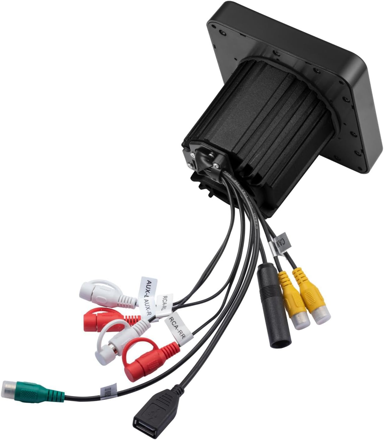 Marine Stereo Audio Systems Car 4-Inch Display Screen, Built-In Amplifier, Bluetooth, Digital Media MP3 Player, USB Port, AM/FM Radio image number 1