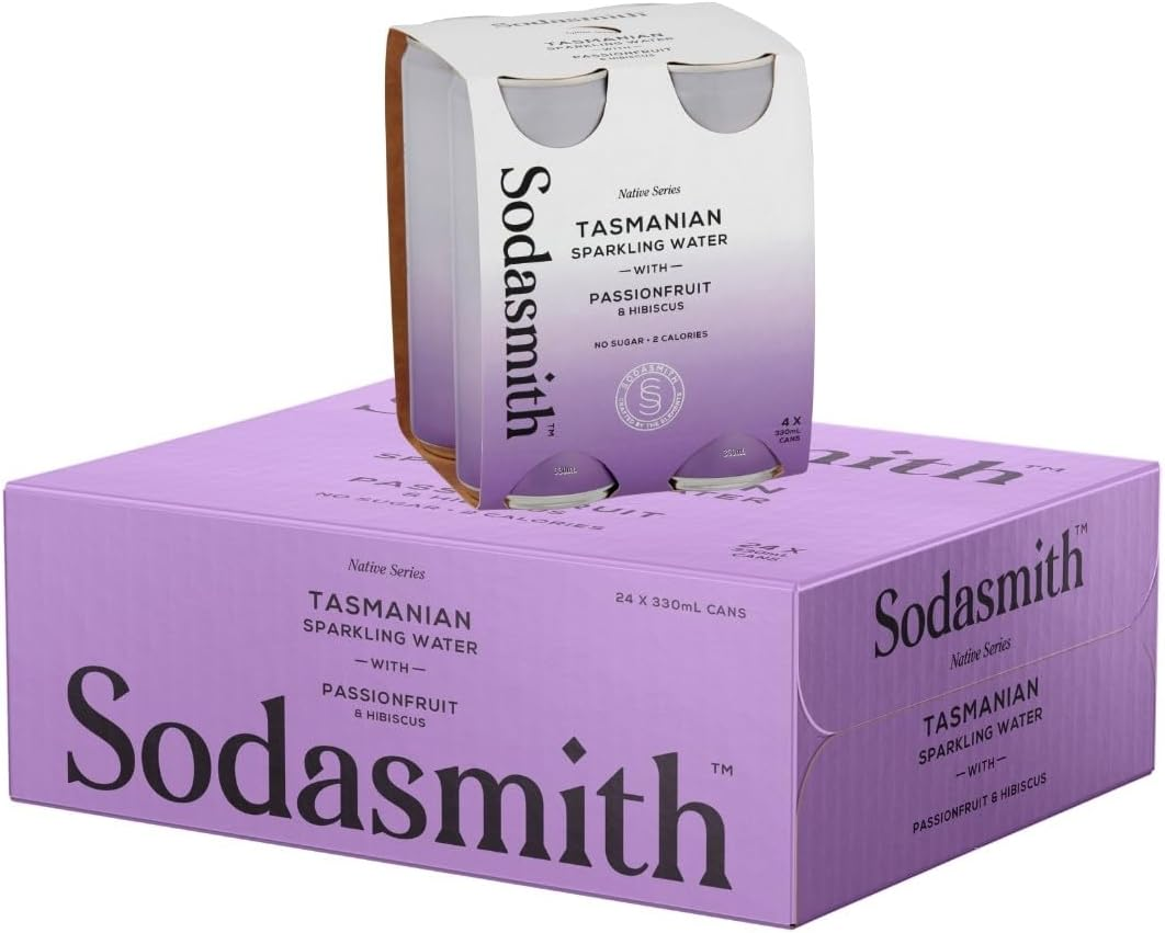 Sodasmith Passionfruit Sparkling Water 330Ml image number 2