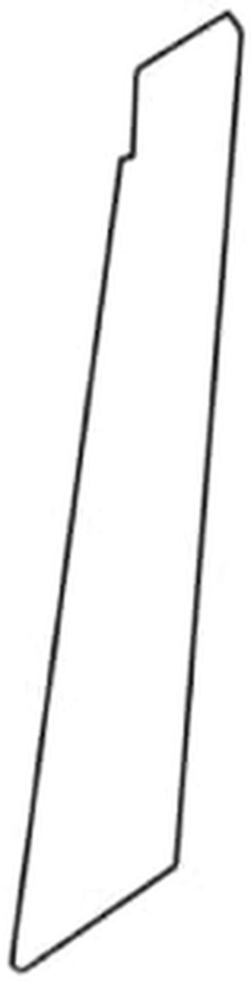 Front Door Rear, Rh Black Tape Fits Seltos 2021-2024