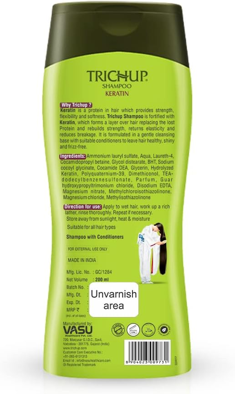 Trichup Keratin Shampoo 200 Ml (Pack of 2) image number 3