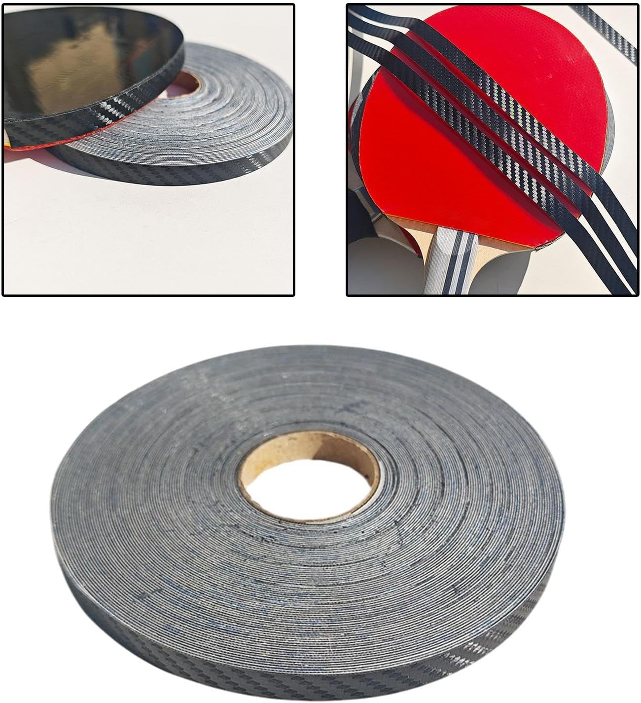 Perfeclan Table Tennis Racket Edge Tape Edge Protection Strip Men Women Side Tape Protector Protect the Edges of Your Rubber and Blade image number 6