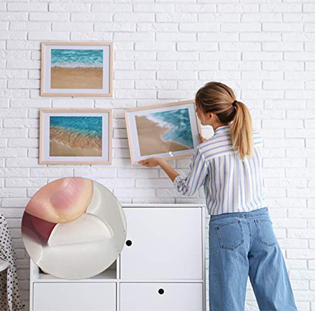 800 Pcs Clear Removable Sticky Tack Double Sided Washable Transparent Sticky Dots Stickers No Trace Sticky Putty Waterproof Small Stickers for Festival Decoration DIY Craft Balloons (800) image number 3