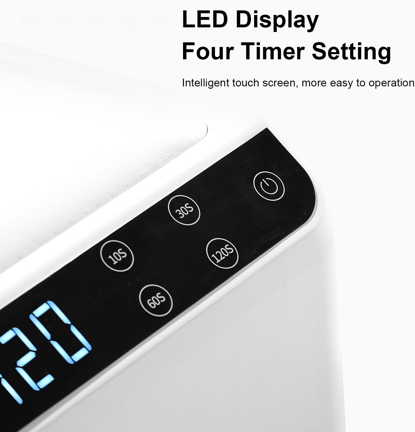 72W UV LED Nail Lamp with PU Leather Nail Arm Rest for Polygel, Gel Polishes, Gel Nail Dryer with 66 Light Beads, Led Nail Light for Gel Nails with Automatic Sensor & 4 Timers Detachable Tray