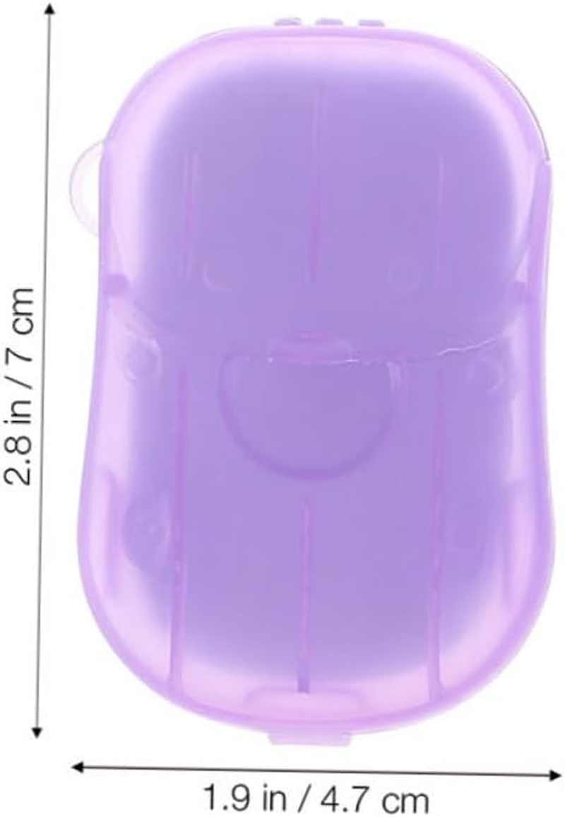 WESIEVYA 12 Boxes Portable Soap Paper Sheets for Travel Hiking Camping Lightweight Hand Soap Sheets with Multiple Fragrances for Outdoor Hand Cleaning and Toilet Use image number 3