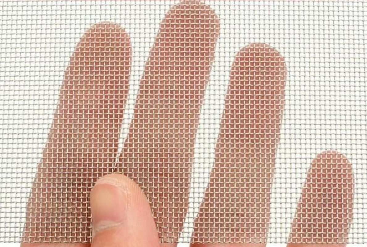 Fence Stainless Steel Window Screen, 304 Fine Wire Mesh,Stainless Steel Woven Wire Mesh for Screen High Density Filter Screen Sheet Tear Resistance Stainless Steel Woven Wire Mesh 1X1M image number 1