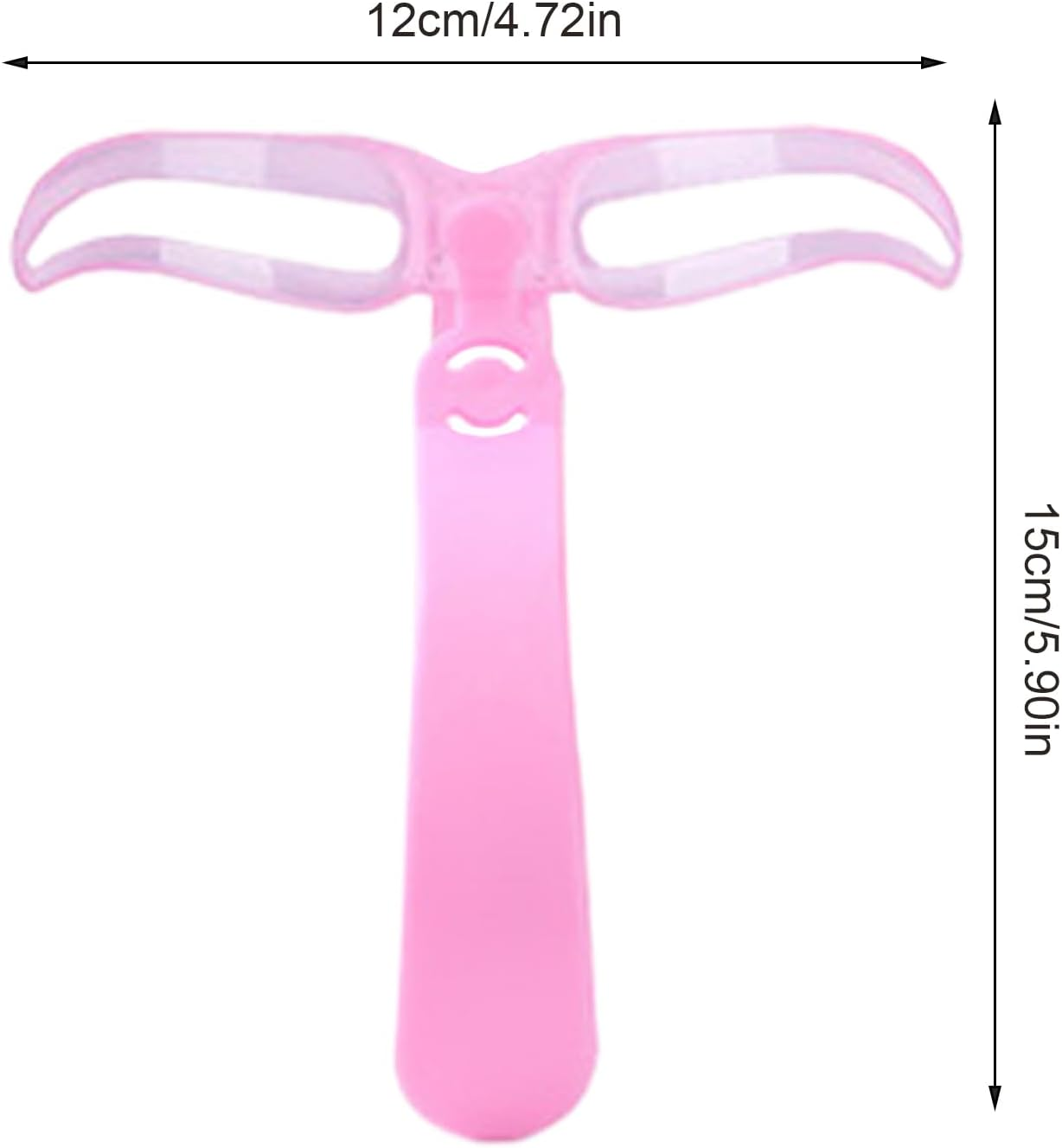 Eye Brow Stencils for Women - 8-Style Brow Drawing Guide - Washable Portable Eyebrow Templates for Makeup Travel Daily Use Party - Pink image number 5