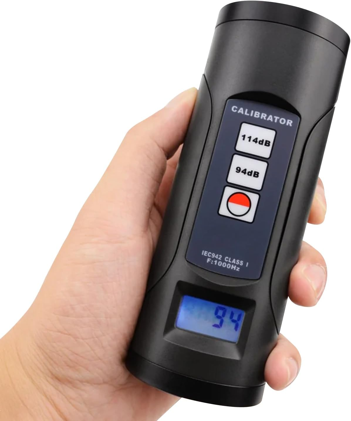 Digital Sound Level Meter Calibrator 94Db & 114Db for 1/2" and 1" Inch Microphone, Professional Noise Decibel Calibration Tool Measurement Accuracy Check (Digital Sound Calibrator) image number 4