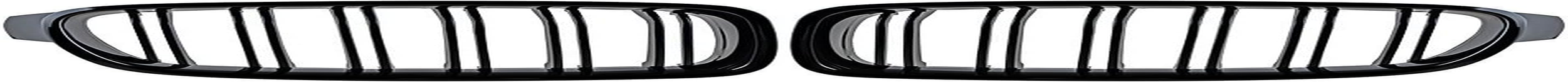 Ricoy Gloss Black Grill Compatible with BMW F30 F31 2012 2013 2014 2015 2016 2017 2018 3 Series Xdrive Double Slat Front Kidney Bumper Grille Grill image number 1