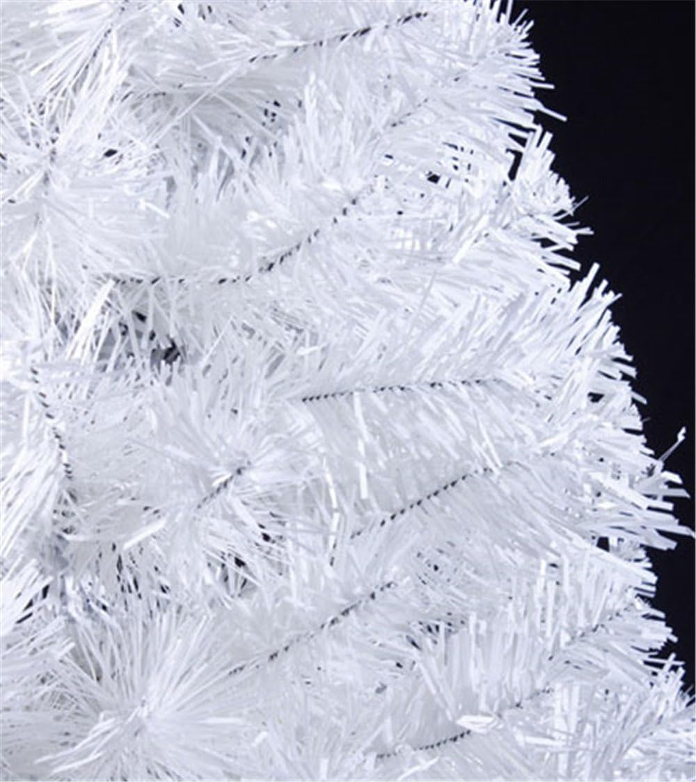 3Ft Christmas Tree Artificial with Plastic Stand Home Office Christmas Holiday Decoration, White - Green image number 3
