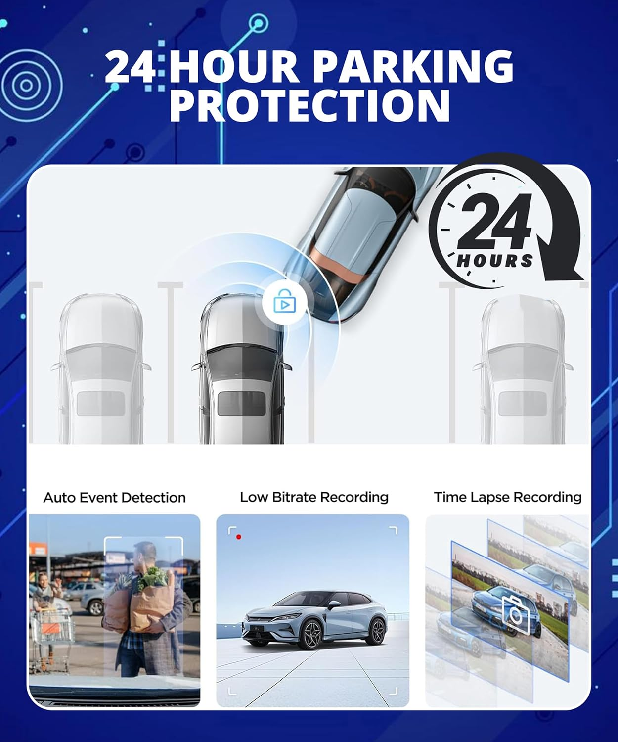 VIOFO A119 V3 2K Dash Cam 2560X1600P Quad HD+ Car Dash Camera, Ultra Clear Night Vision, 140-Degree Wide Angle, GPS Included, Buffered Parking Mode, True HDR, Motion Detection, G-Sensor, Time Lapse image number 5