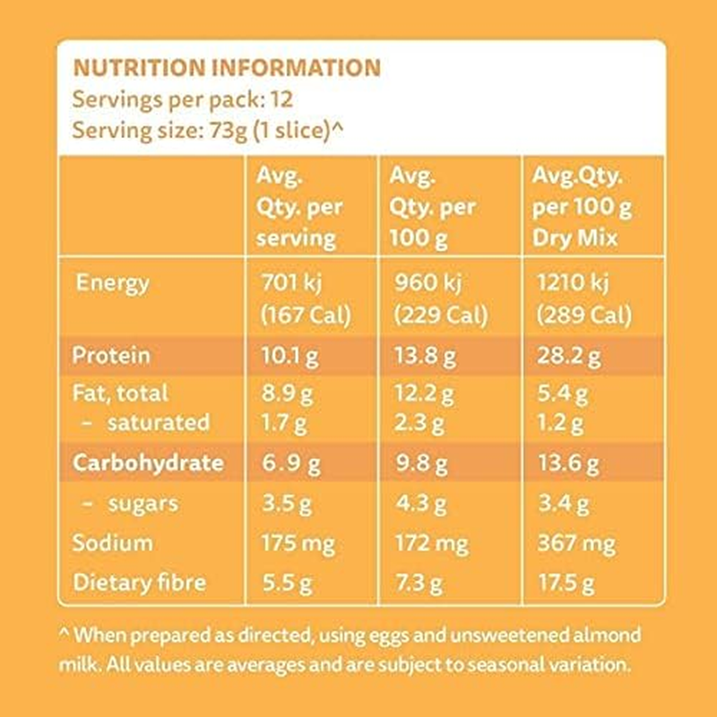 Pbco. Plant Protein Banana Bread Mix - 340G image number 1