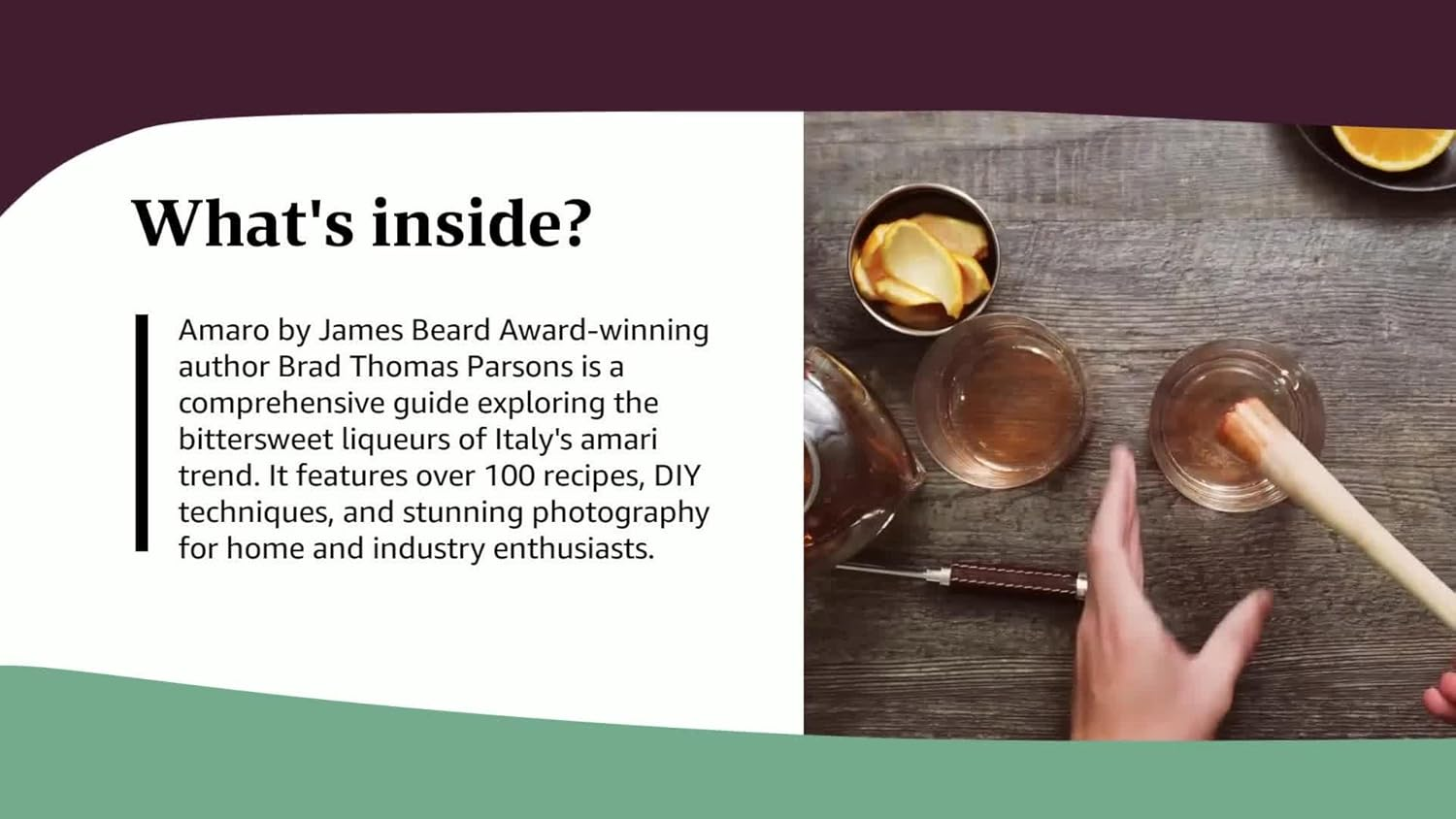 Amaro: the Spirited World of Bittersweet, Herbal Liqueurs, with Cocktails, Recipes, and Formulas image number 1