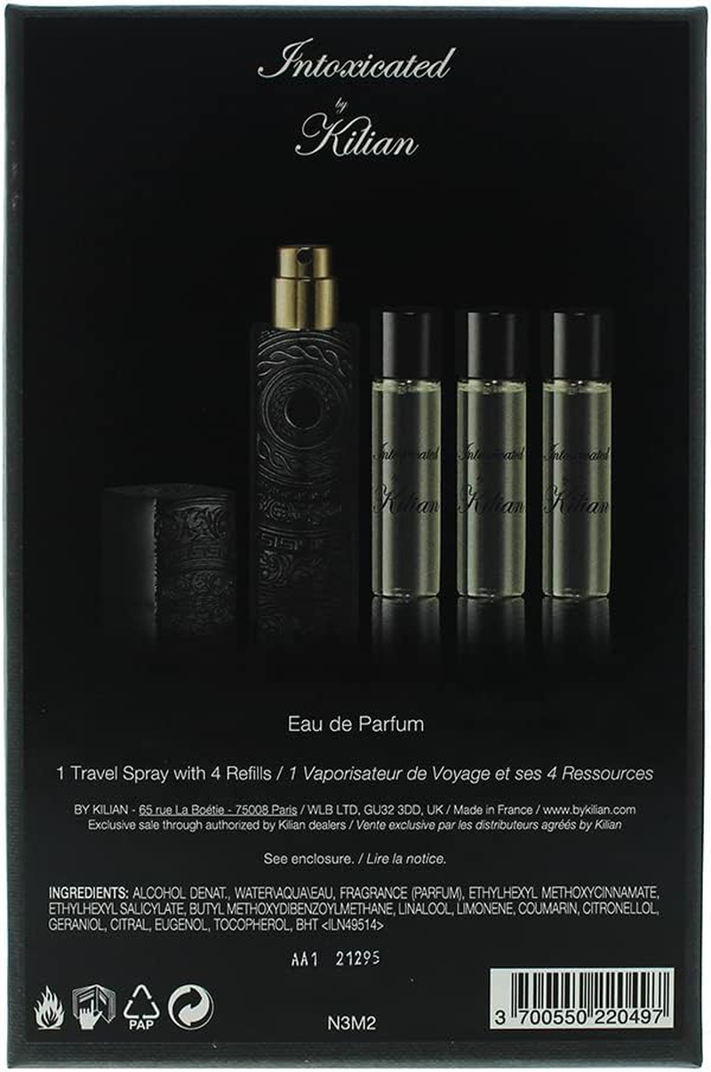 Kilian Intoxicated Unisex Eau De Parfum Travel Set, 4 X 7.5 Ml