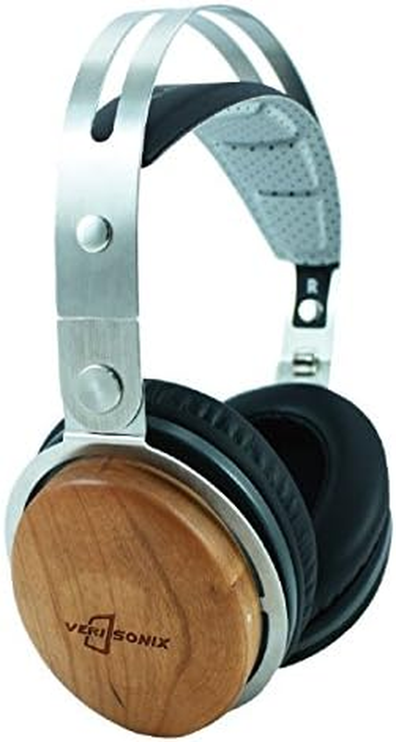 Verisonix Hybrid Electrostatic Headphones Cherry Wood N500 image number 2