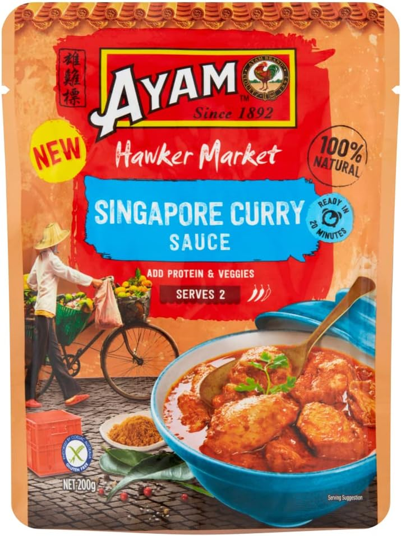 Ayam Hawker Market Singapore Curry Sauce 200 G image number 1