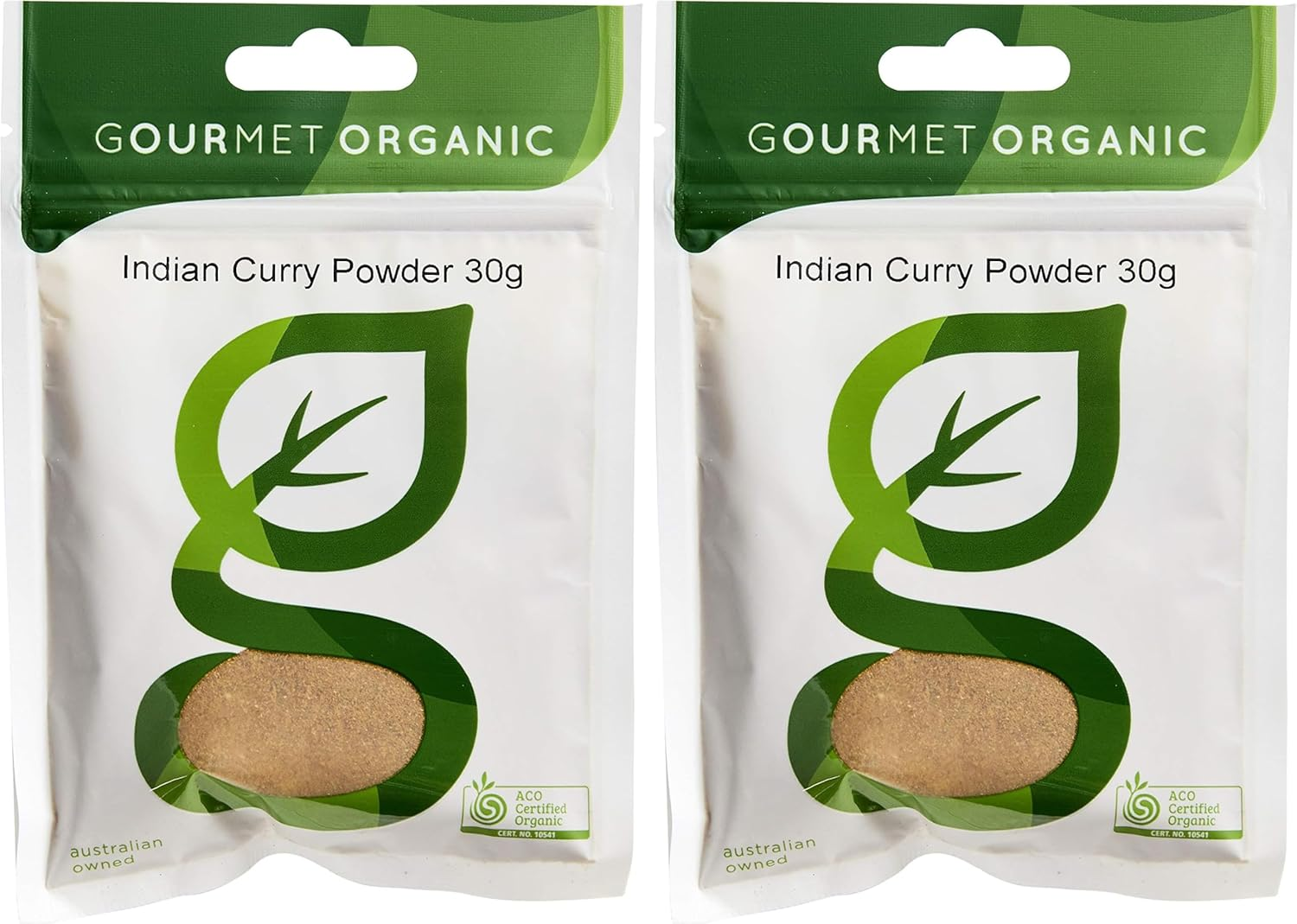 Gourmet Organic Herbs Indian Curry Powder 30 G Sachet