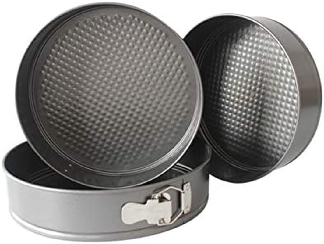 Springform Baking Tins Pan Nonstick Carbon Steel Cheesecake Pan Bakeware round Baking Tin, 20 Cm image number 3