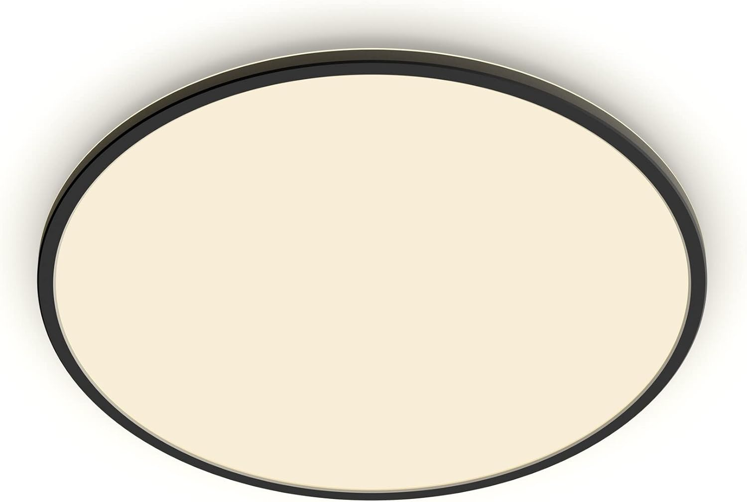 Philips LED Superslim Outdoor Ceiling Light 15W [Warm White - Black] Water Resistant IP54, for Garden, Patio and Terrace Lighting. image number 6